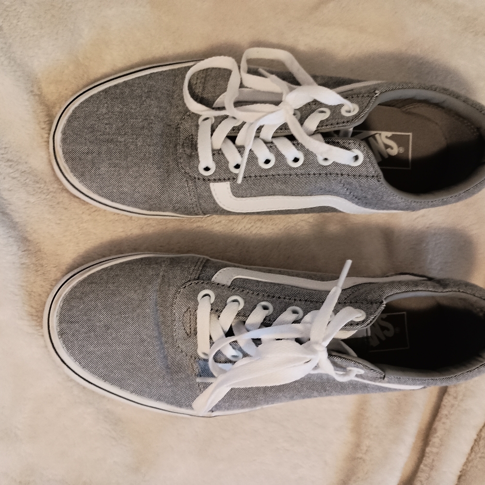 Grey Vans Sneakers. Great condition!